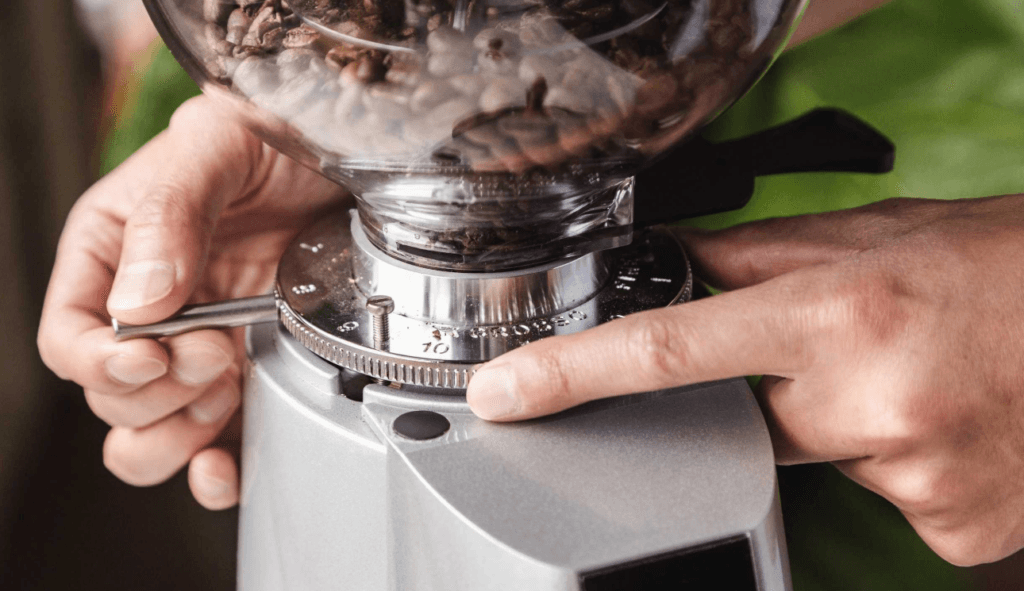 các mức xay cà phê