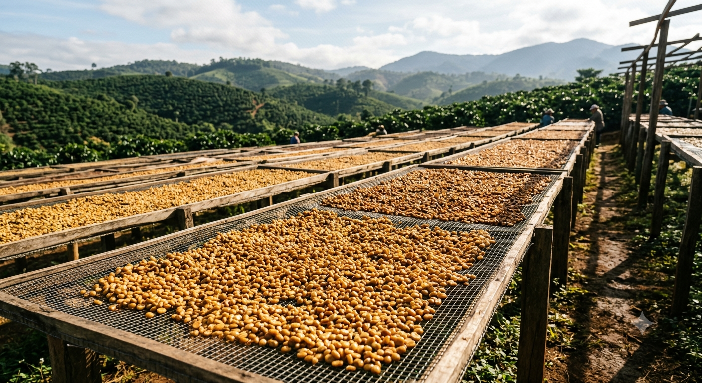 Honey Process Là Gì? 7 Điều Về Cà Phê Sơ Chế Mật Ong
