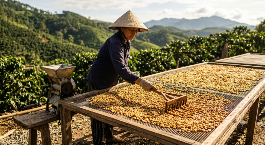 Honey Process Là Gì? 7 Điều Về Cà Phê Sơ Chế Mật Ong