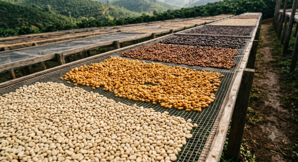 Honey Process Là Gì? 7 Điều Về Cà Phê Sơ Chế Mật Ong
